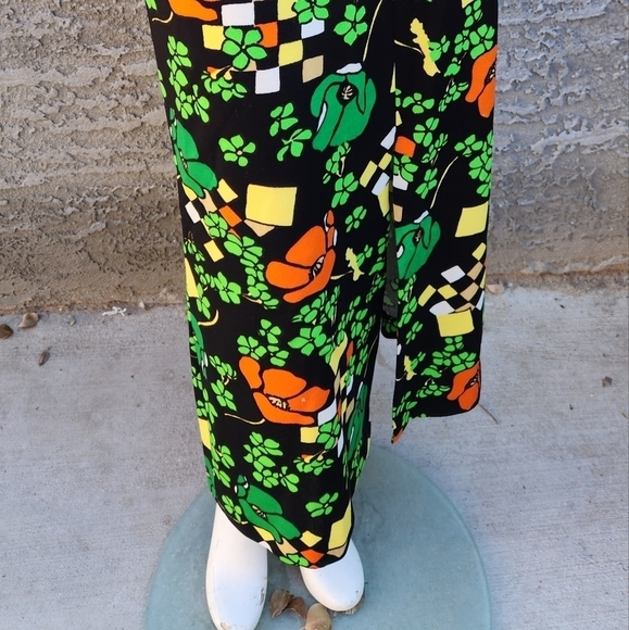 Vintage 1970's Sleeveless‎ Maxi Dress - Picture 8 of 11